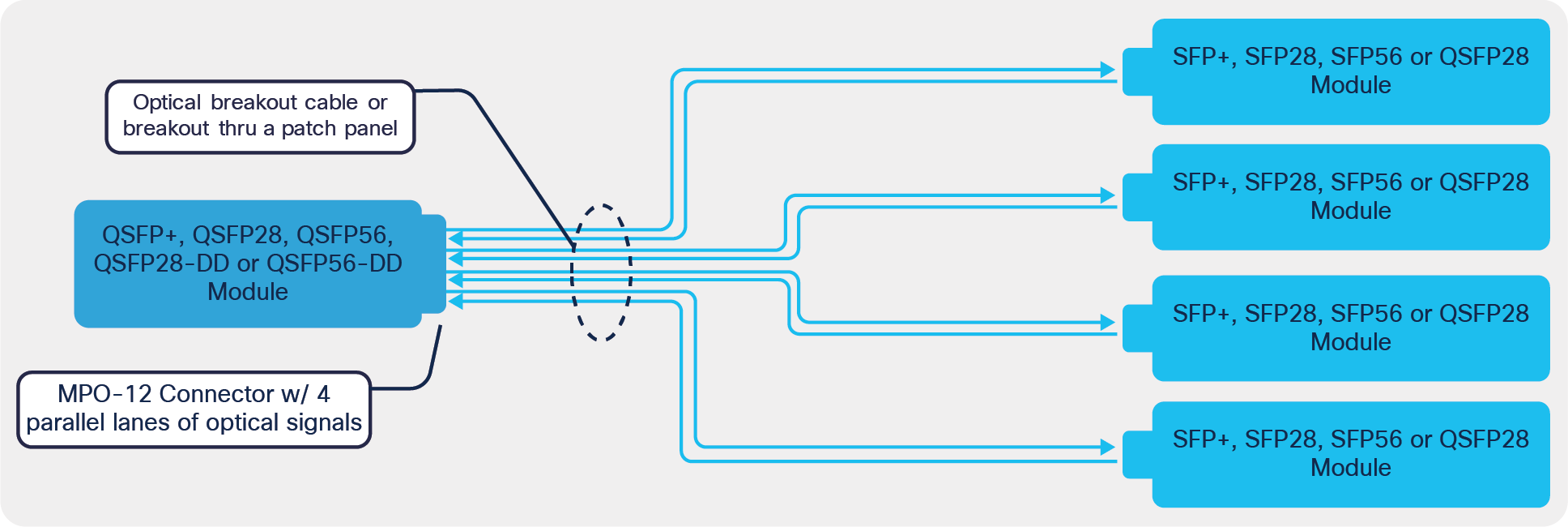 Port Breakout Diagram